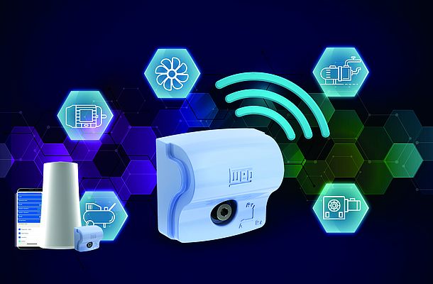 Le tecnologie WEG Motor Scan e WEG Drive Scan, offrono un sistema di monitoraggio wireless che fornisce dati in tempo reale
