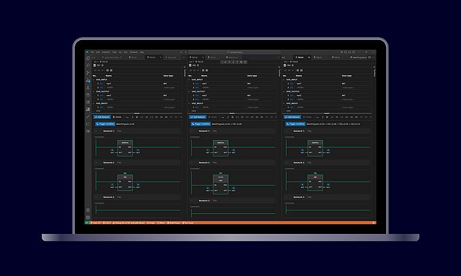 Siemens hat mit XLad die sogenannte Kontaktplanprogrammierung als erste grafische Programmiersprache in Simatic AX Logic Control Engineering eingeführt. Bild: Siemens Siemens hat mit XLad die sogenannte Kontaktplanprogrammierung als erste grafische Programmiersprache in Simatic AX Logic Control Engineering eingeführt. Bild: Siemens