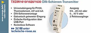 Temperatur-Transmitter  TXDIN1610/1620/1630