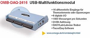 USB-Multifunktionsmodul OMB-DAQ-2416