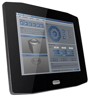 IP66-geschützter Design Panel-PC mit Voll-Glas-Front