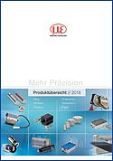 Mehr Präzision - Produktübersicht für Sensoren und Messtechnik 2018 Mehr Präzision - Produktübersicht für Sensoren und Messtechnik 2018