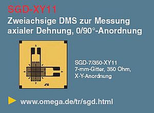 SGD-XY11 zweiachsige DMS