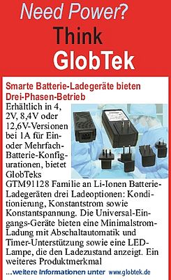 Smarte Batterie-Ladegeräte