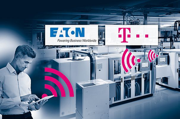 Kooperation zwischen Eaton und T-Systems