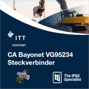 ITT Cannon CA Bayonet VG95234 Steckverbinder