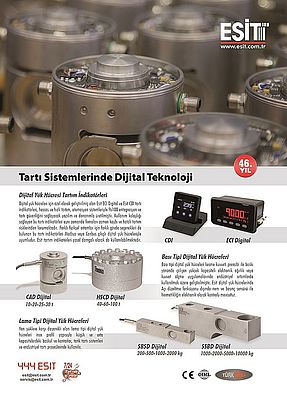 ESIT;Tartı Sistemlerinde Dijital Teknoloji ESIT;Tartı Sistemlerinde Dijital Teknoloji