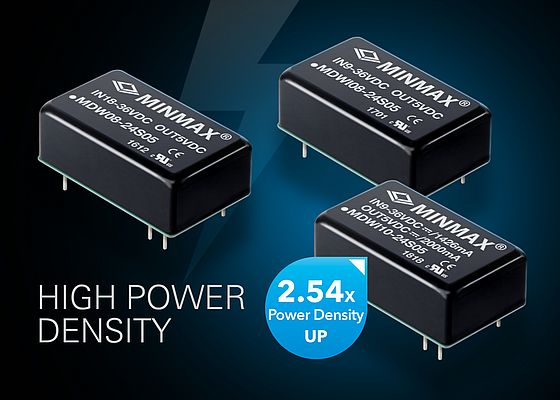 Minmax MD family of isolated DC-DC converter modules