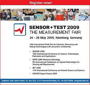 Sensor + Test, 26-28 May 2009