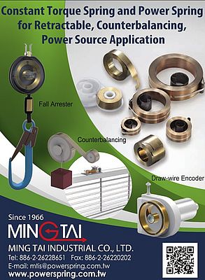 Constant Torque Spring and Power Spring for Retractable, Counterbalancing, Power Source Application Constant Torque Spring and Power Spring for Retractable, Counterbalancing, Power Source Application