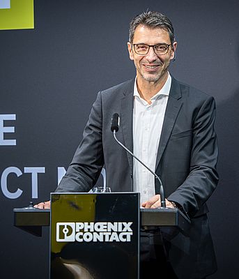 Ulrich Leidecker, Chief Operating Officer/Spokesman of the Group Executive Board of Phoenix Contact. Picture: Phoenix Contact Ulrich Leidecker, Chief Operating Officer/Spokesman of the Group Executive Board of Phoenix Contact. Picture: Phoenix Contact