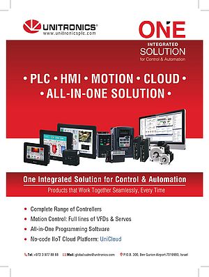 Unitronics One Integrated Solution for Control & Automation