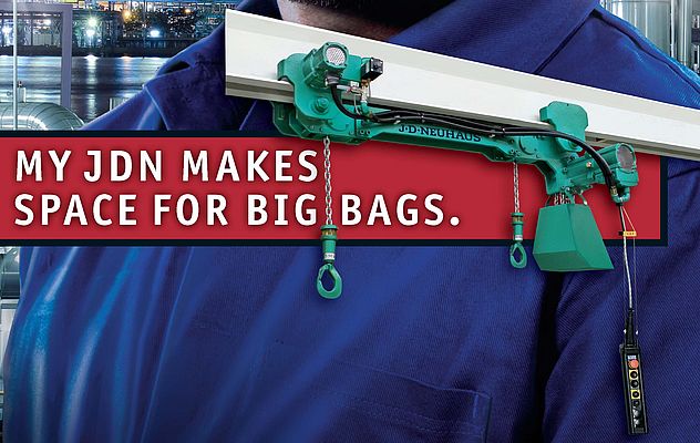 JDN Big Bag Handling Air Hoists