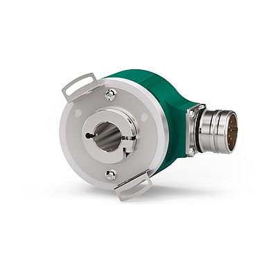 EHCT 59 absolute multiturn encoder with energy harvesting technology. Picture: LIKA EHCT 59 absolute multiturn encoder with energy harvesting technology. Picture: LIKA