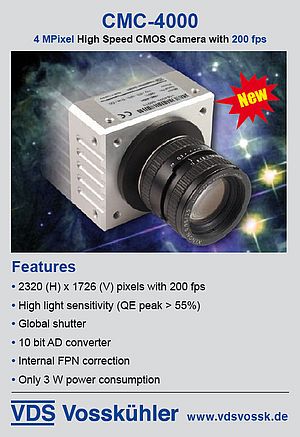 CMC-4000, CMOS Camera