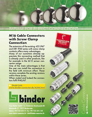 M16  cable connectors