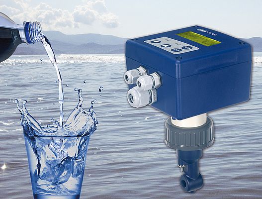 The Jumo CTI-500 is used to measure and control the conductivity and concentration of liquid media