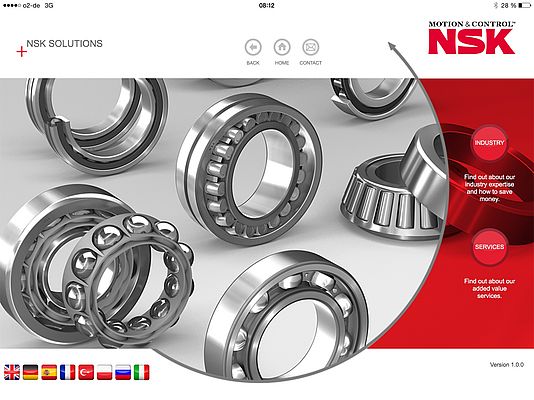 NSK has Updated its Solutions App