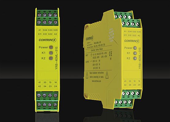 The new Safety Relay, designed for the protection of people and machines
