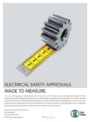 Electrical Safety Approvals. Made to Measure