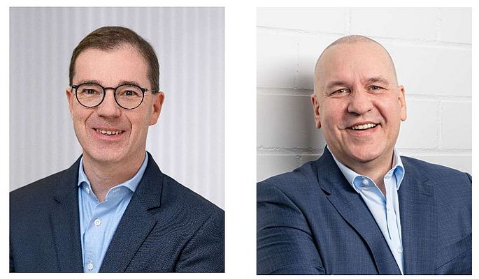 CEO of Bosch Rexroth AG from March 1, 2026: Dr. Jochen Peter (left); Focusing on engineering and on identifying new strategic growth areas as a member of the management board from March 1, 2026: Dr. Steffen Haack (right). Picture: Bosch Rexroth AG CEO of Bosch Rexroth AG from March 1, 2026: Dr. Jochen Peter (left); Focusing on engineering and on identifying new strategic growth areas as a member of the management board from March 1, 2026: Dr. Steffen Haack (right). Picture: Bosch Rexroth AG