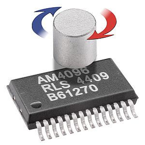 New AM4096 magnetic encoder IC takes proven OnAxis™ encoder technology a step further