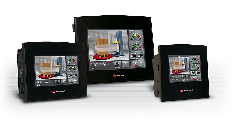PLC with HMI and Onboard I/Os
