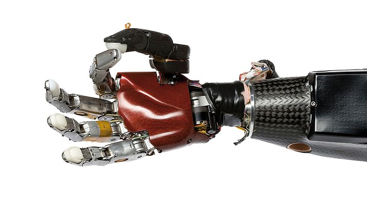 Not science fiction: this arm prosthesis is controlled by thought.