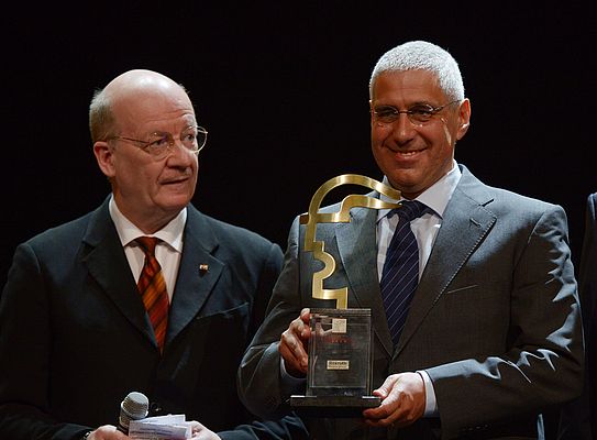 Hermes Award celebration last year on the eve of Hannover Messe