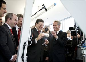 European Commission President Barroso Visits Festo
