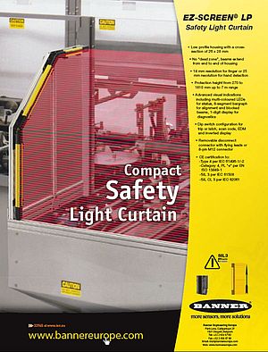 EZ-screen LP, safety light curtain
