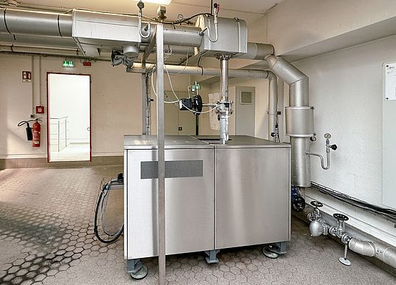 Depending on the running time, this system generates up to 175 MWh per year in a very small space. The amortisation time of the installation is then less than three years. (Picture: Schubert & Salzer Control Systems GmbH) Depending on the running time, this system generates up to 175 MWh per year in a very small space. The amortisation time of the installation is then less than three years. (Picture: Schubert & Salzer Control Systems GmbH)