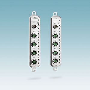 Space-Saving IO-Link Device I/O boxes