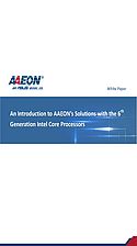 Solutions with the 6th Generation Intel Core Processors Solutions with the 6th Generation Intel Core Processors