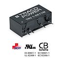 Convertitore CC/CC da 1 watt ad alto isolamento Serie TRV 1M Convertitore CC/CC da 1 watt ad alto isolamento Serie TRV 1M