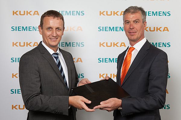 Siemens e KUKA raggiungono un accordo di partnership Siemens e KUKA raggiungono un accordo di partnership