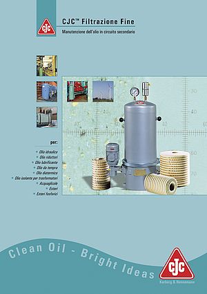 Sistemi offline per la filtrazioni per la filtrazione di oli idraulici e lubrificanti