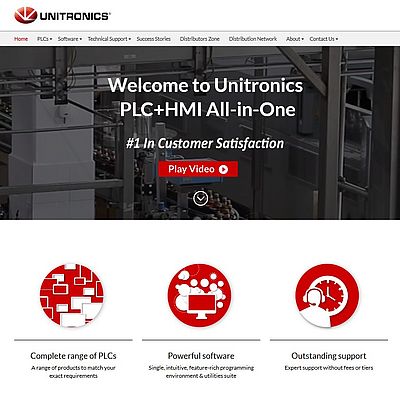 Unitronics lancia il nuovo sito web