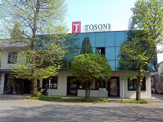 La sede di Tosoni Fluidodinamica a Roncadelle (Brescia)