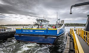 Ricarica veloce per i traghetti elettrici di Amsterdam