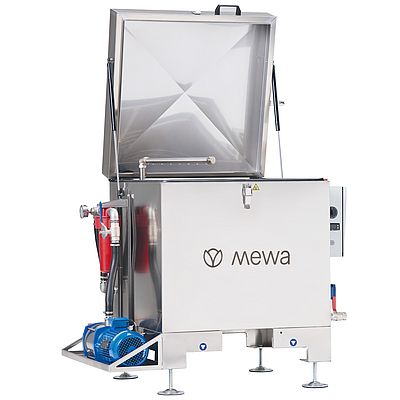 Non solo panni: da Mewa anche una lavapezzi automatica che riduce i tempi di manutenzione Non solo panni: da Mewa anche una lavapezzi automatica che riduce i tempi di manutenzione