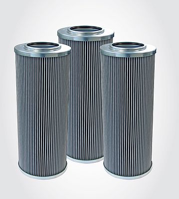 Replacement filter elements of the NR-630 range with glass-fibre filter media.