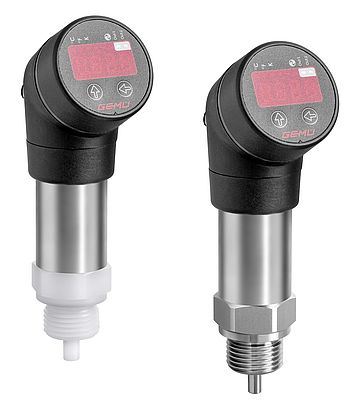 Temperature sensor GEMÜ 3240 with various process connections of metal and plastics