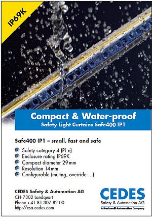 Safety Light Curtains Safe400 IP1