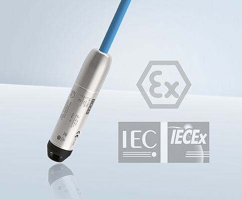 Submersible Pressure Sensor with Ex Approvals Submersible Pressure Sensor with Ex Approvals
