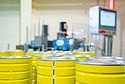 Filling Milk Powder into Cans Filling Milk Powder into Cans