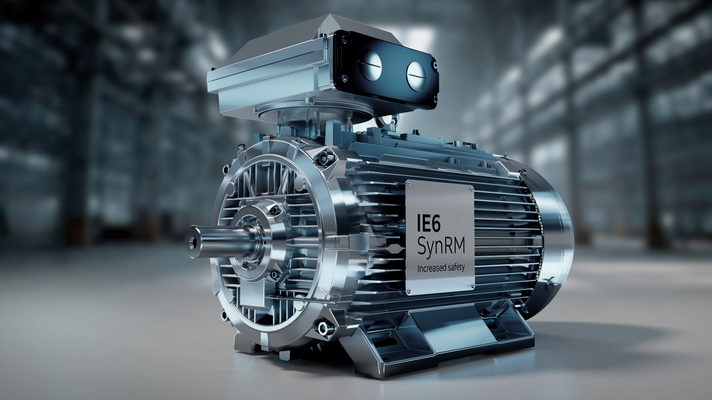 Magnet-Free IE6 Motor for Hazardous Areas Magnet-Free IE6 Motor for Hazardous Areas