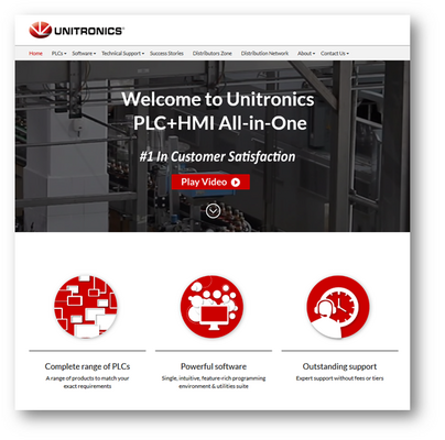 Unitronics Launches A New Website