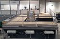 Un banc séisme bi-axial pour gros volumes Un banc séisme bi-axial pour gros volumes