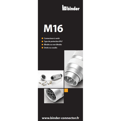 Connecteurs M16 de Binder Connecteurs M16 de Binder